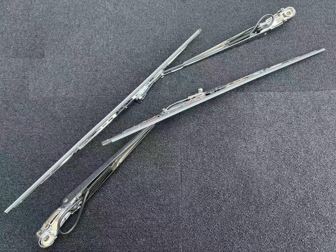 フルコンファイター メッキ ワイパーアーム ブレード標準三菱H4.8-H11.3