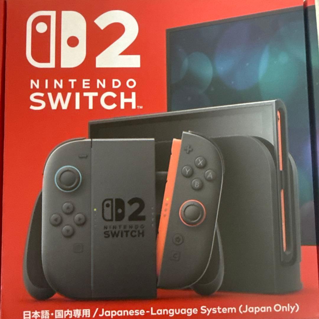 【新品未開封】Nintendo Switch 2（日本語 •国内專用）本体