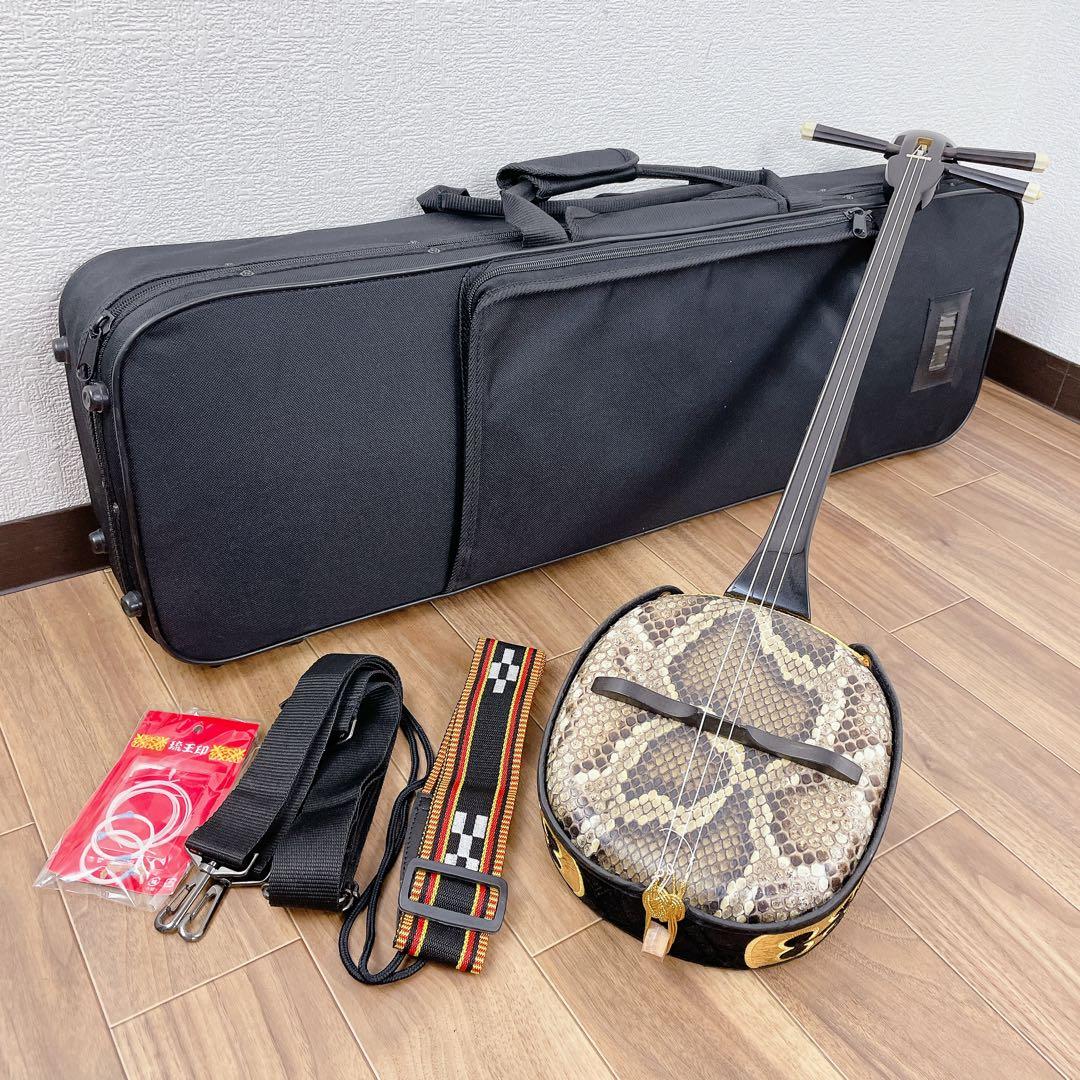 沖縄 三線 蛇皮 民謡 和楽器