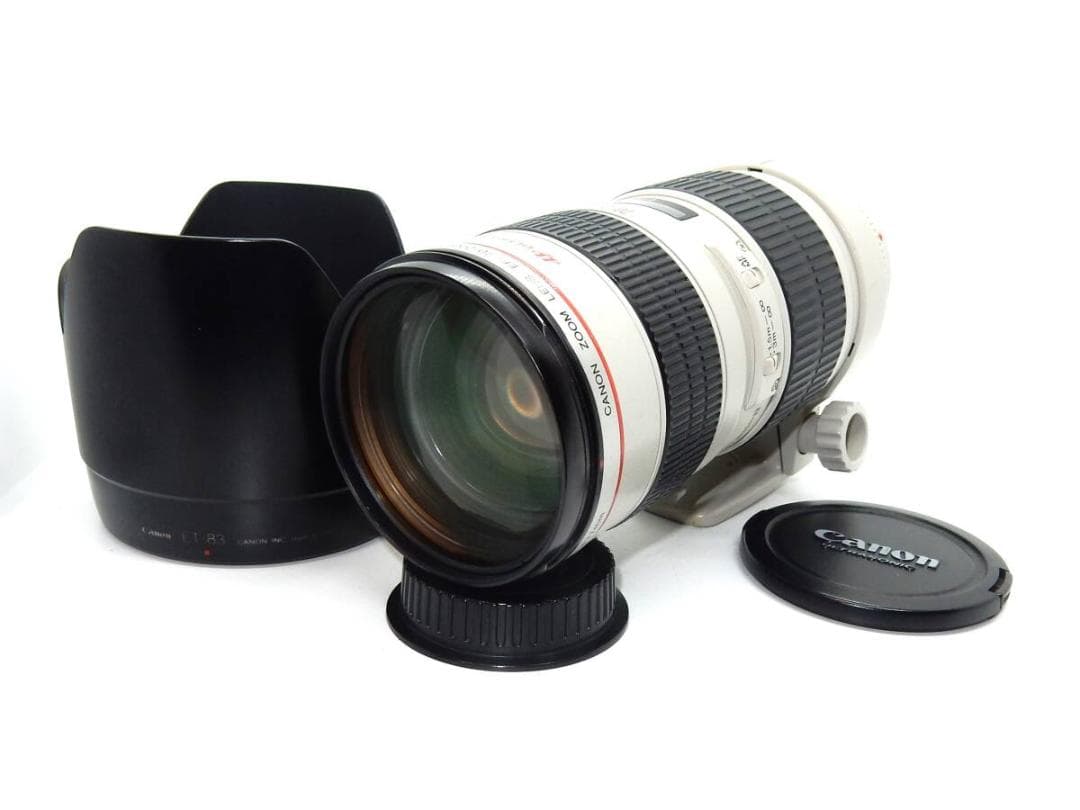 Canon EF 70-200mm F2.8L USM 前後キャップ付属