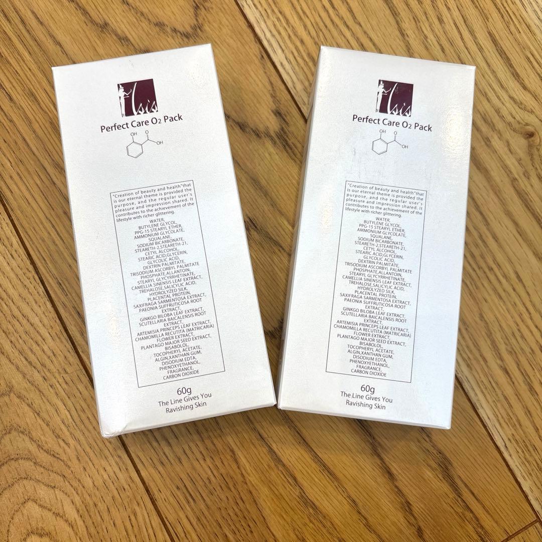 イシス パーフェクトケア O2 パック 60g 4本