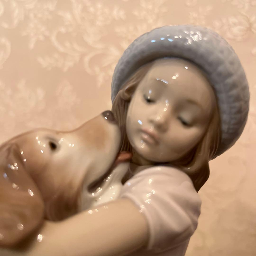 リヤドロ 待ってたよ　磁器フィギュア　美品