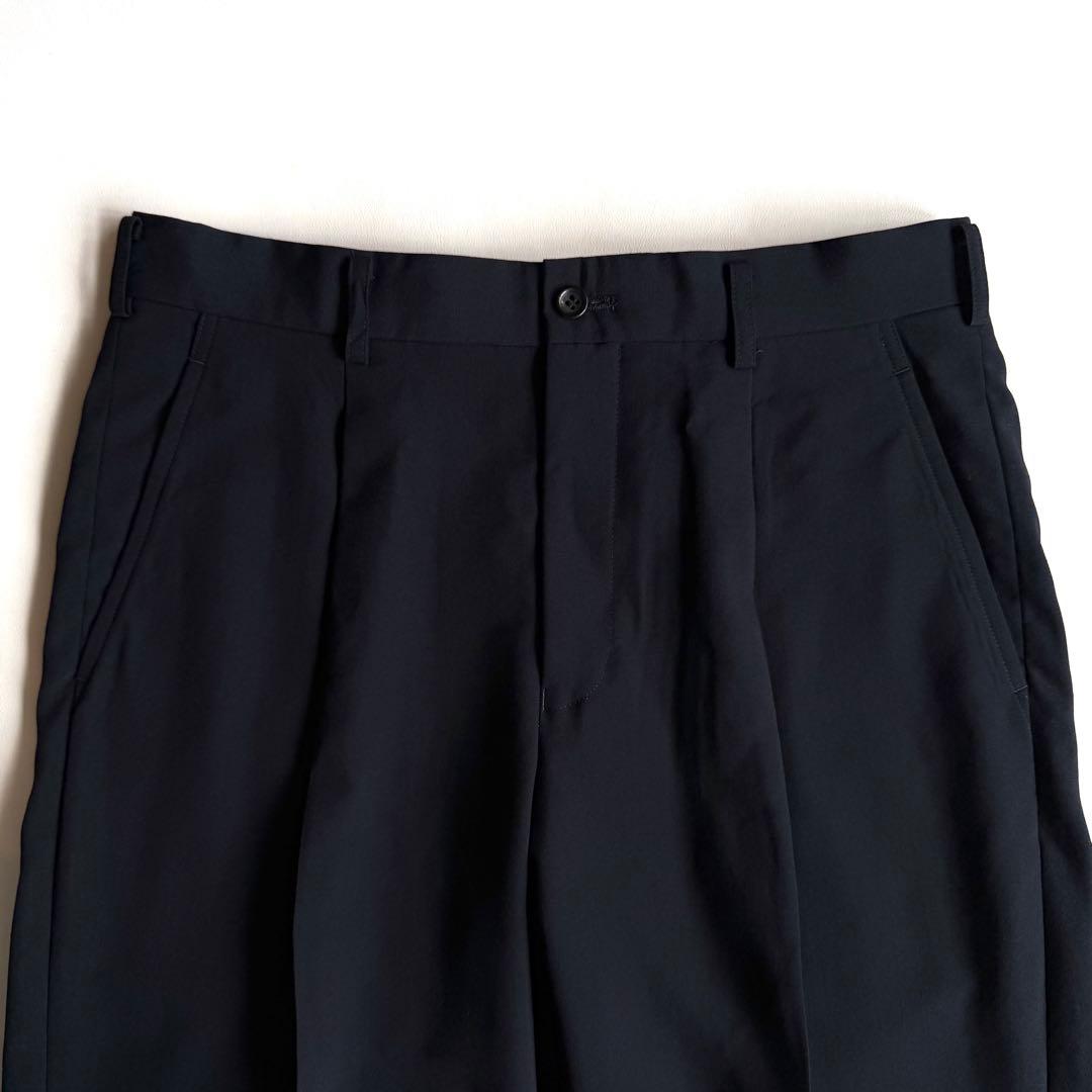 《美品》 コムデギャルソン オムドゥ スラックス パンツ ダークネイビー S