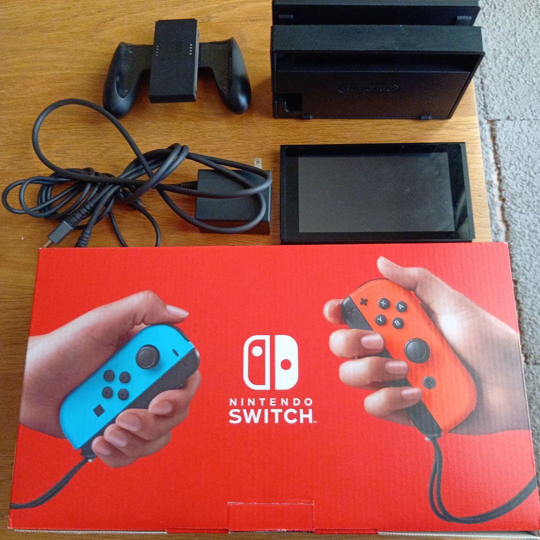 Nintendo Switch 本体 青/オレンジ ジョイコン（注意）