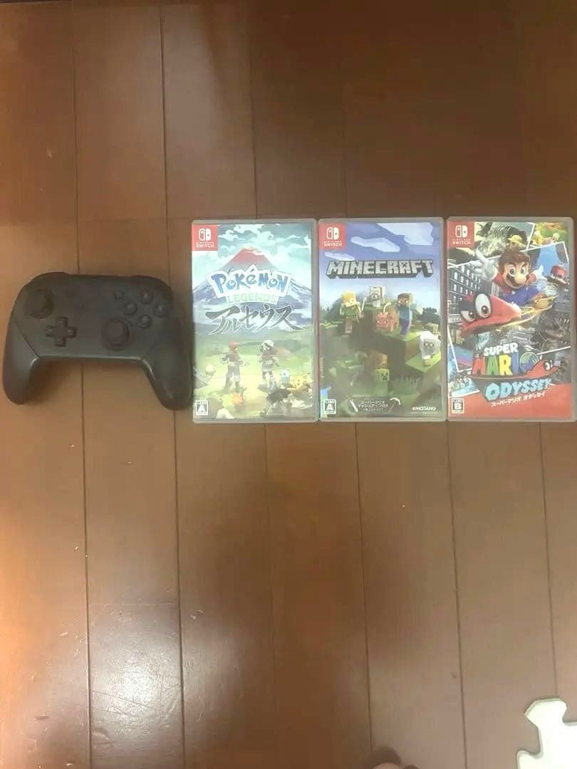 Nintendo Switch ゲーム3本　プロコン