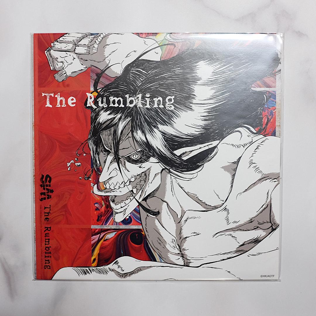 進撃の巨人 SiM The Rumbling 完全限定生産盤 LP レコード