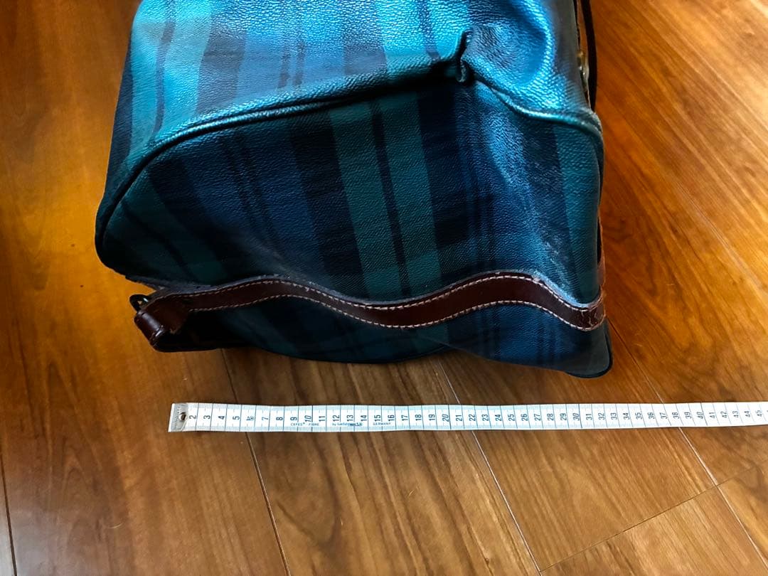 POLO RALPH LAUREN/PVC×レザー/ ボストンバック