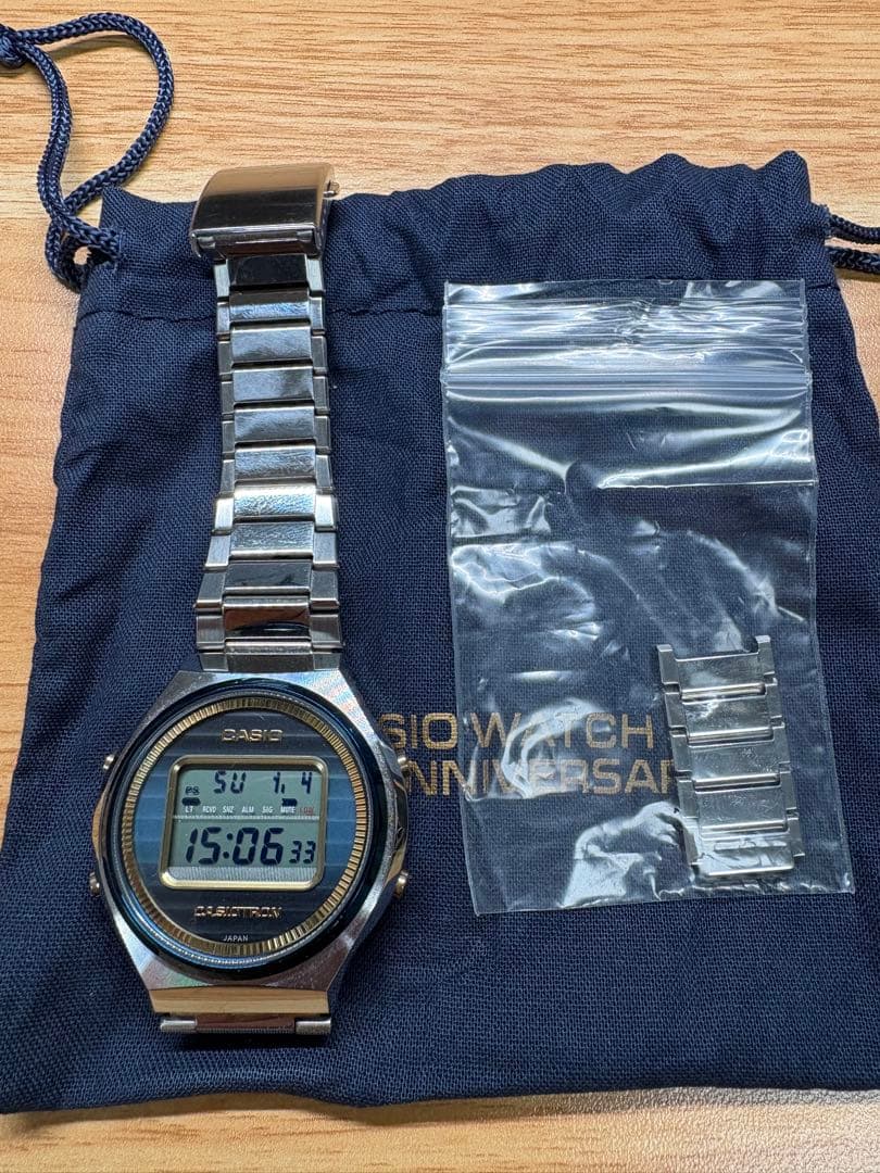 カシオ カシオトロン カシオウォッチ50周年記念モデルTRN-50SS-2AJR