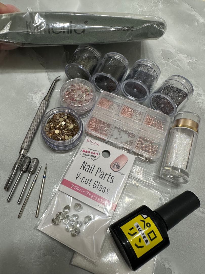 ジェルネイル ネイル ネイルパーツ ストーン ペロリン ネイルタウン まとめ売り