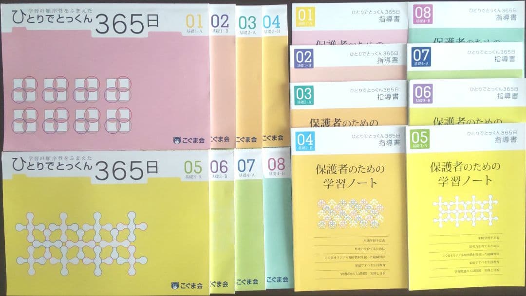 ひとりでとっくん 365日 8冊セット