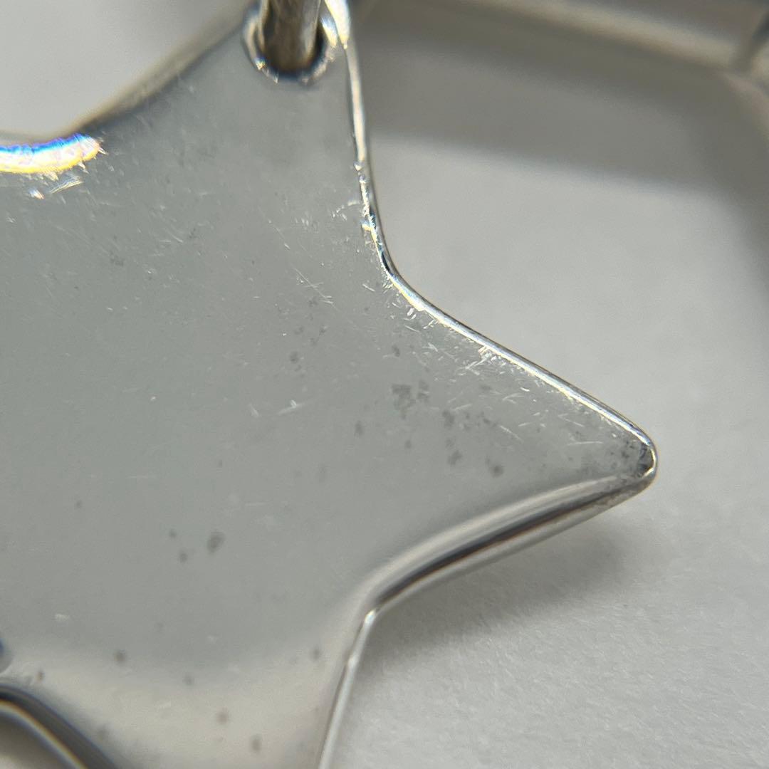 ティファニー TIFFANY スター キーリング キーホルダー 希少 SV925
