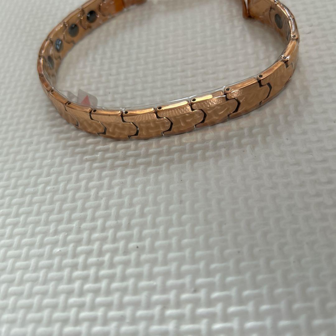 ゲルマニウム レディー ブレスレット 静電気除去ブレスレット ローズ