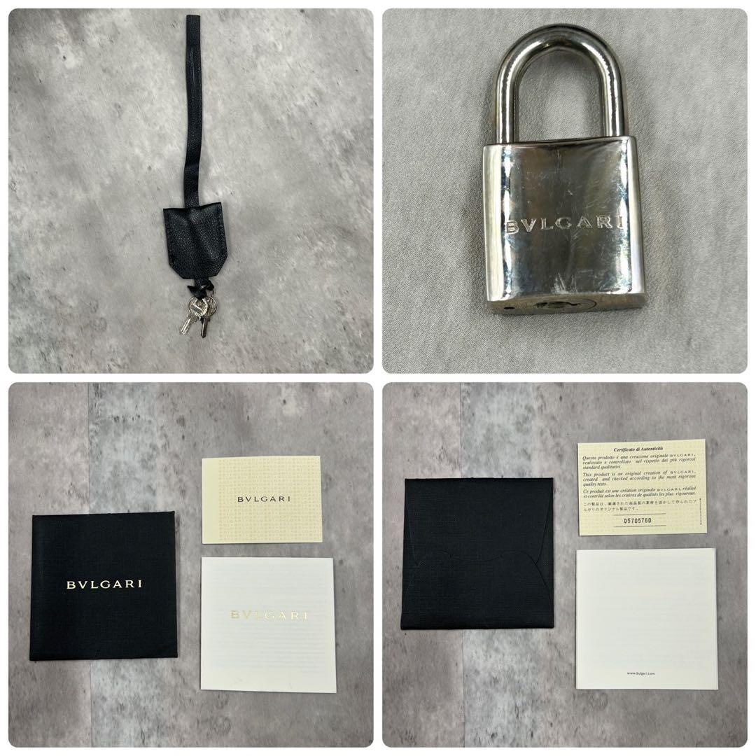 【美品・南京錠付】 ブルガリ ボストンバッグ ミレリゲ 大容量トラベル 出張