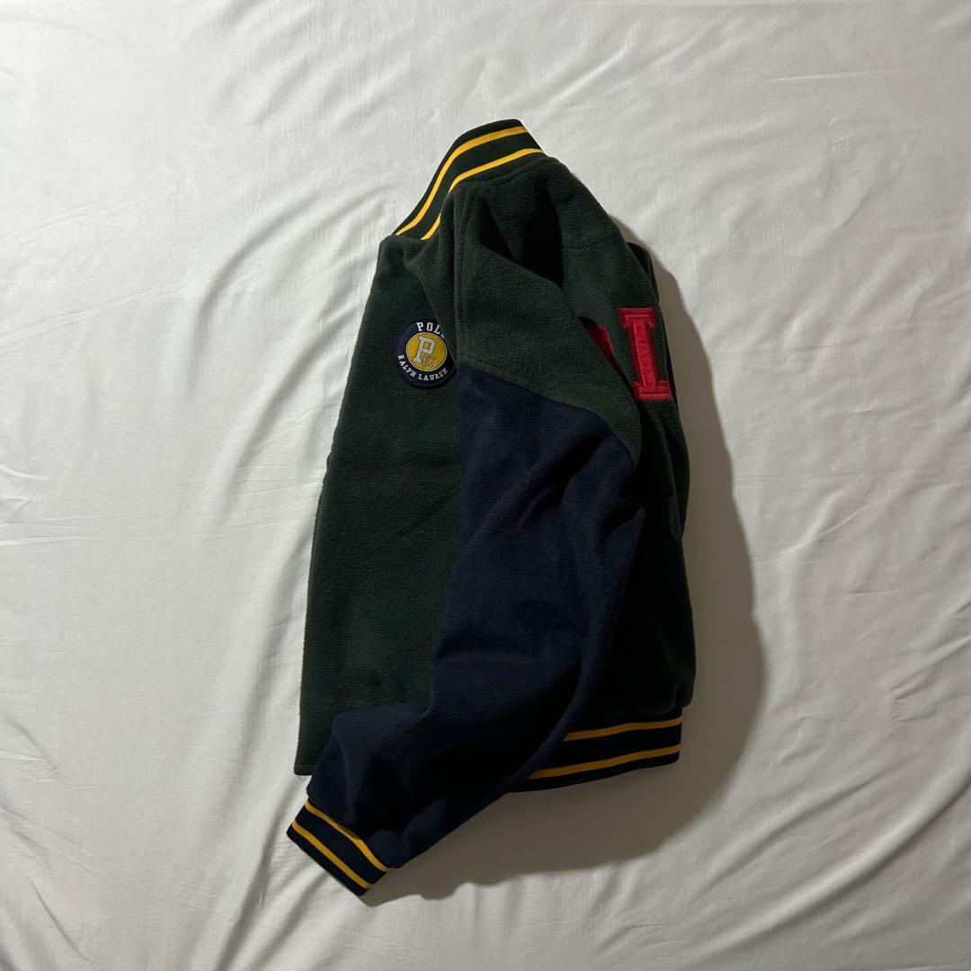 90s POLO SPORT Ralph Lauren フリーススタジャン 刺繍