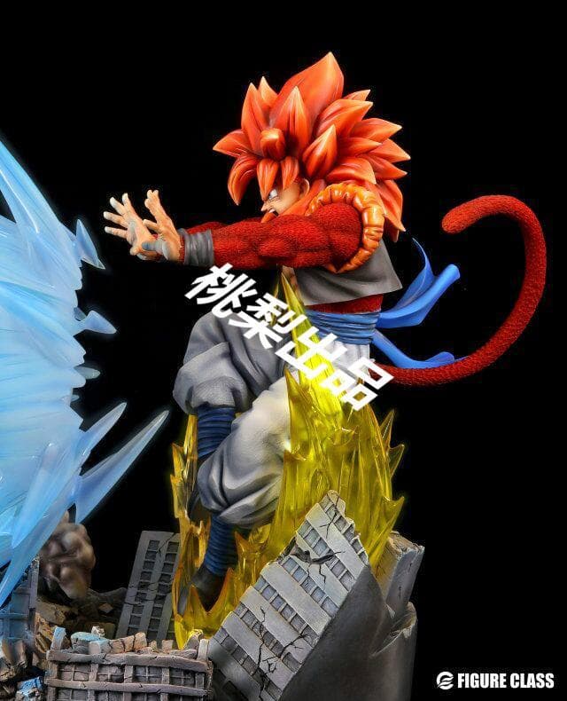 新品未開封『ドラコンボール』 超サイヤ人4 ゴジータ ガレージキット スタチュー