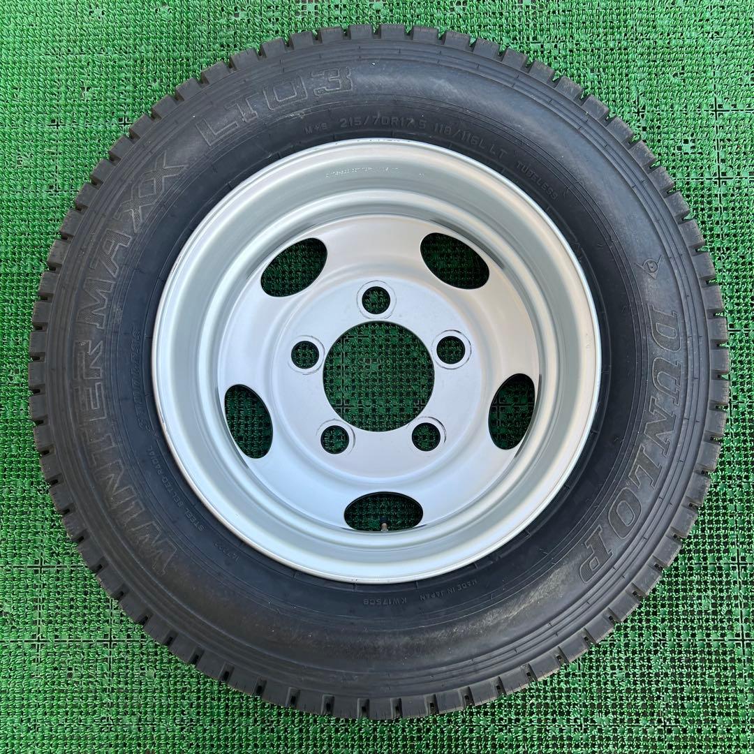 コースター リエッセⅡ スタッドレスタイヤ215/70R17.5・3本①