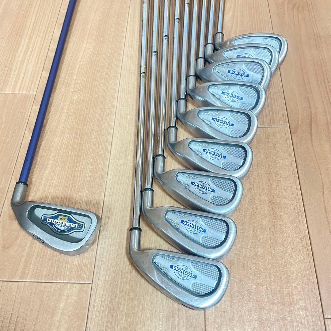 Callaway ゴルフバック　アイアン10本セット