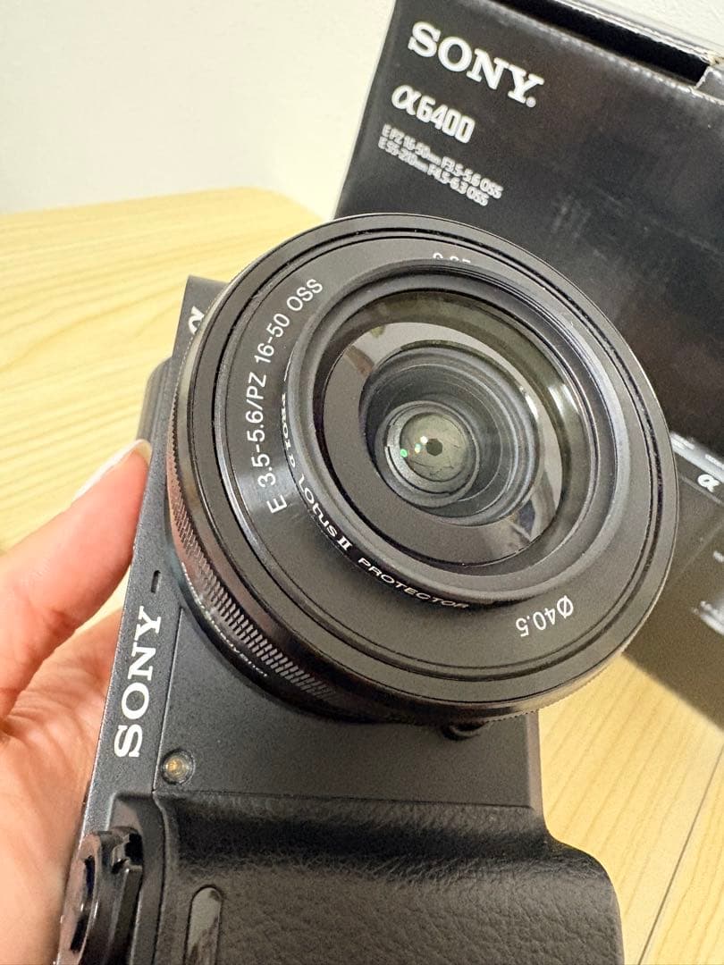 【延長保証付】SONY α6400 ダブルズームキット※本日限定値下