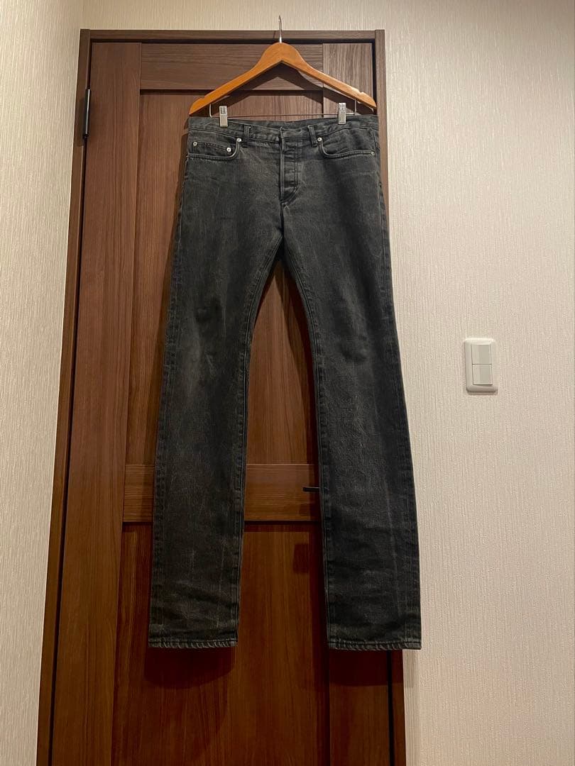 Dior Homme04AWエディ期 “VICTIM期”グレー スキニーデニム