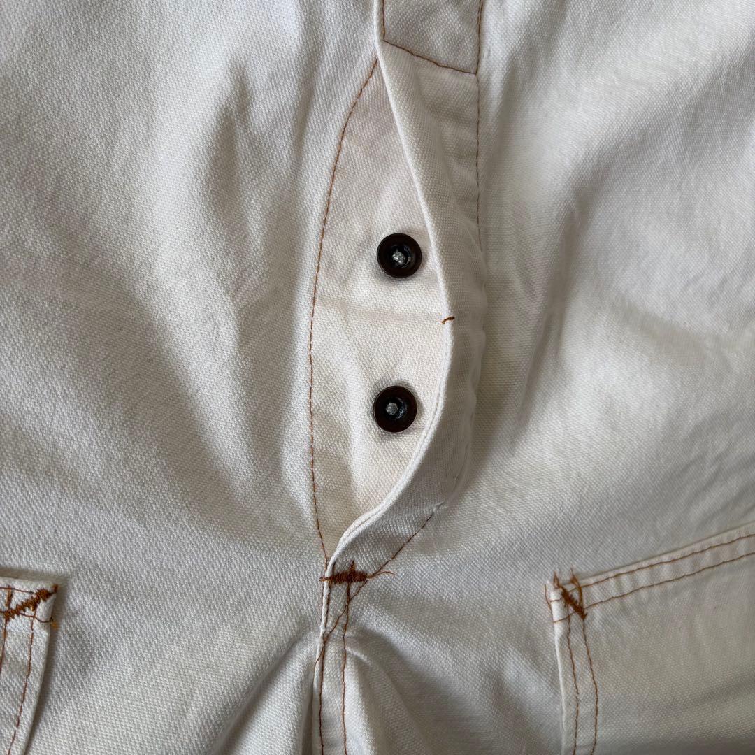 ビンテージ BIC MAC ダック地 ダブルニー　エプロン付　オーバーオール