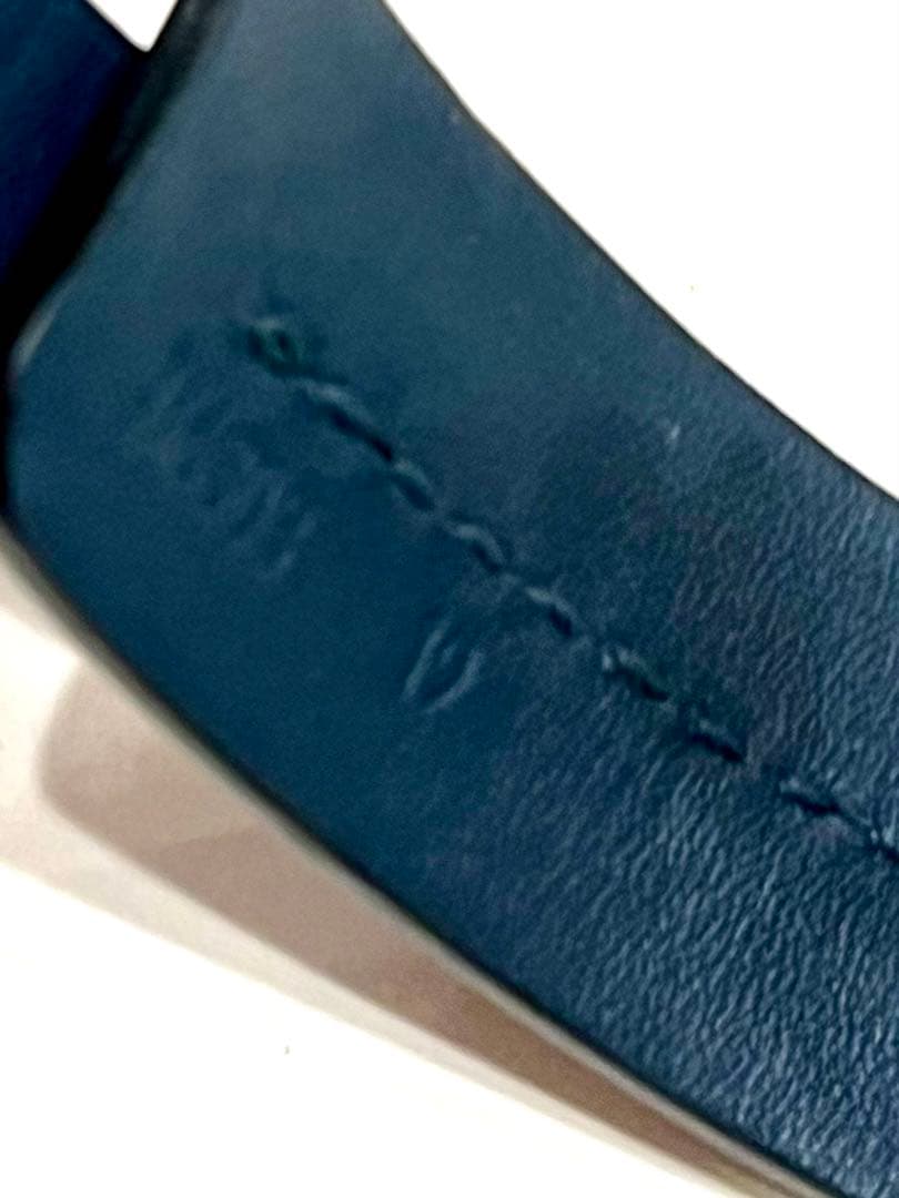 極美品☆ヴィトン ブラスレコズミック レザー ブレスレット　バングル ダミエ