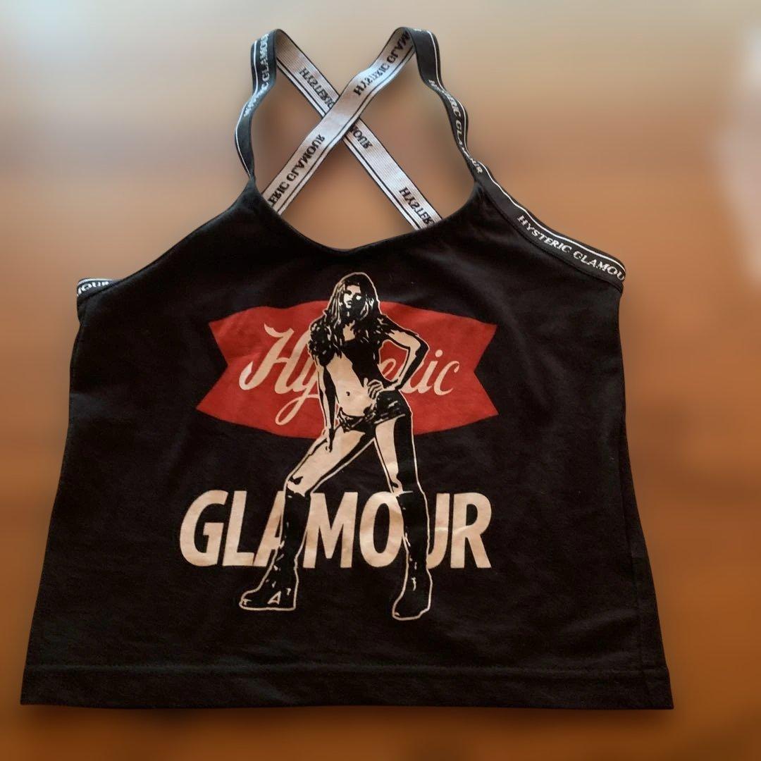 HYSTERIC GLAMOUR ブラックキャミソールみいーこ