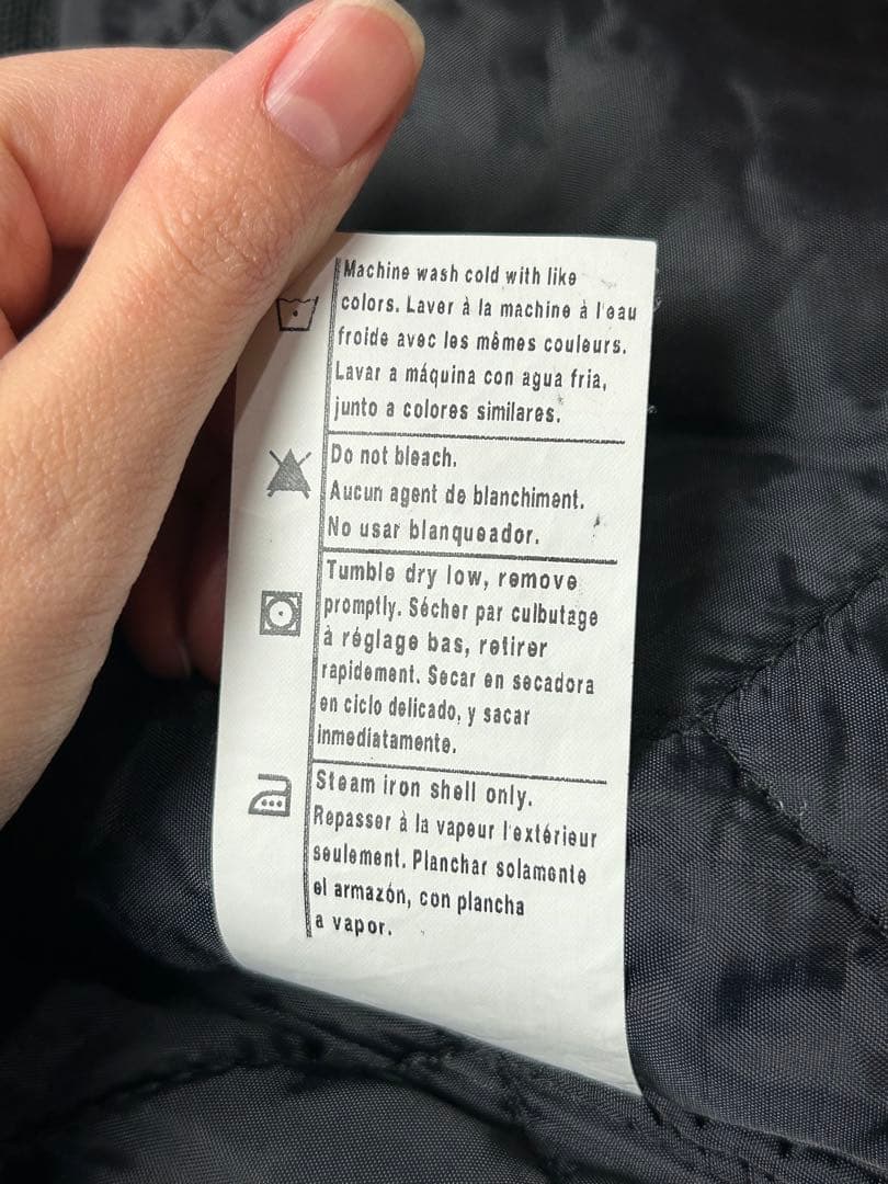 K*k様 carhartt カーハート　ブラック　ダックベスト　Sサイズ