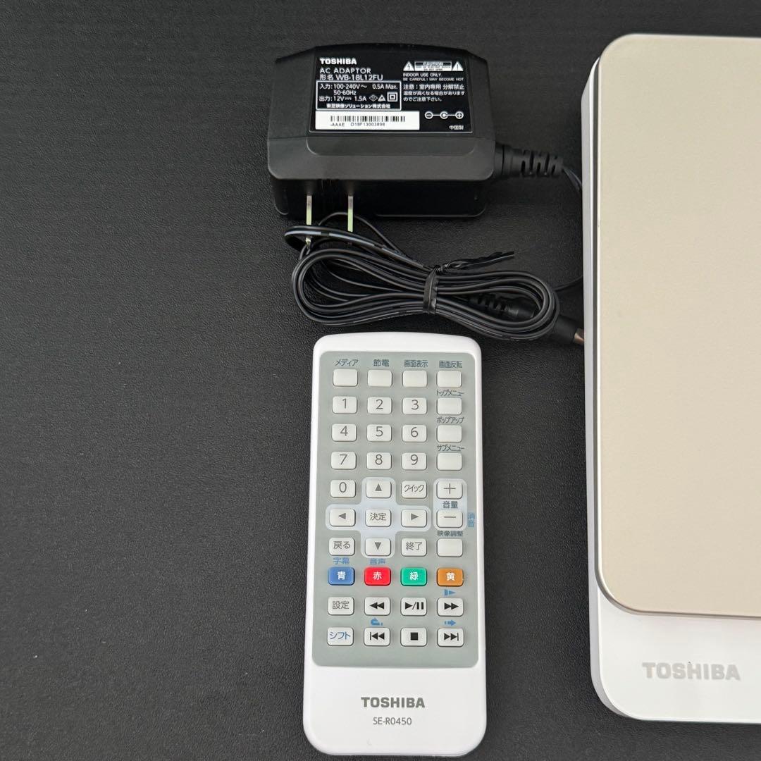 【美品】TOSHIBA ポータブルBlu-ray SD-BP900S