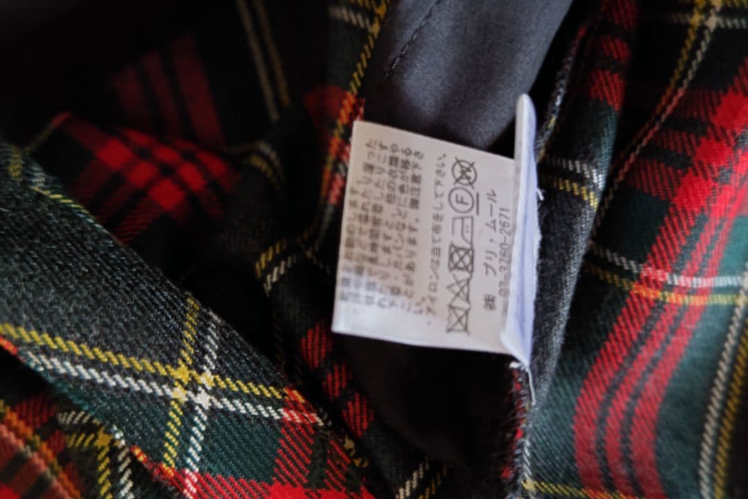 CRESCENT チェックジャンパースカート