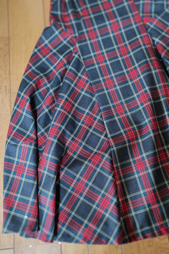 CRESCENT チェックジャンパースカート