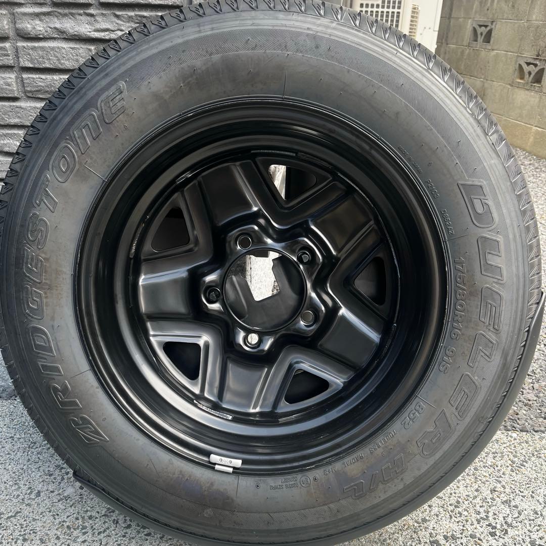 ジムニー　スペアタイヤ　セット　新車外し