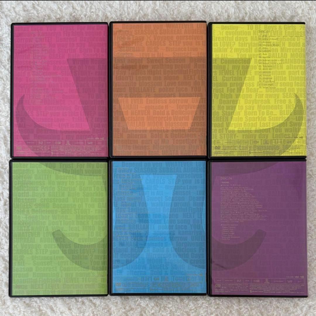 【バック付】浜崎あゆみ CLIP BOX (DVD6枚組)ボックス コレクション