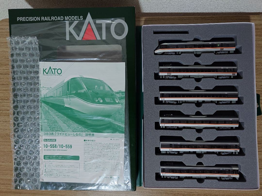 KATO 10-558 383系 ワイドビューしなの 6両基本セット