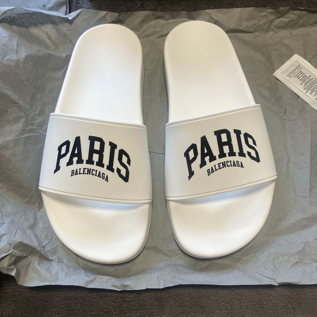BALENCIAGA プールサンダル 38サイズ(24.5〜25cm)0706
