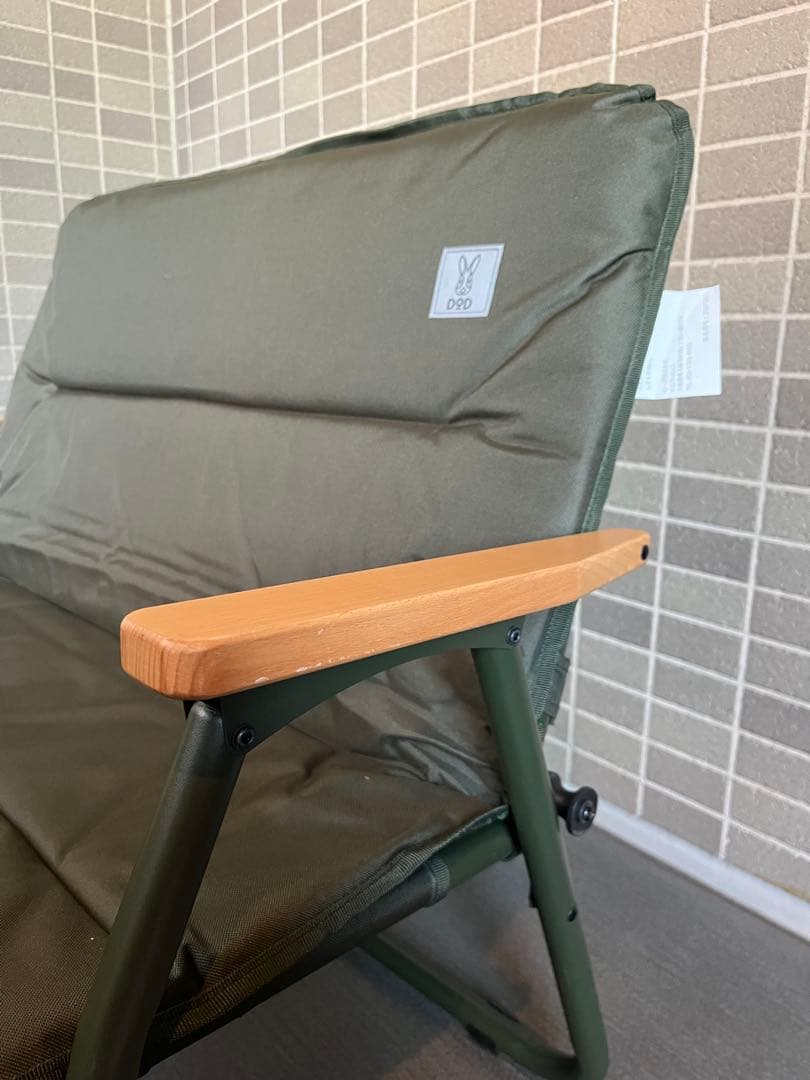 DOD(ディーオーディー) グッドラックソファ カーキ