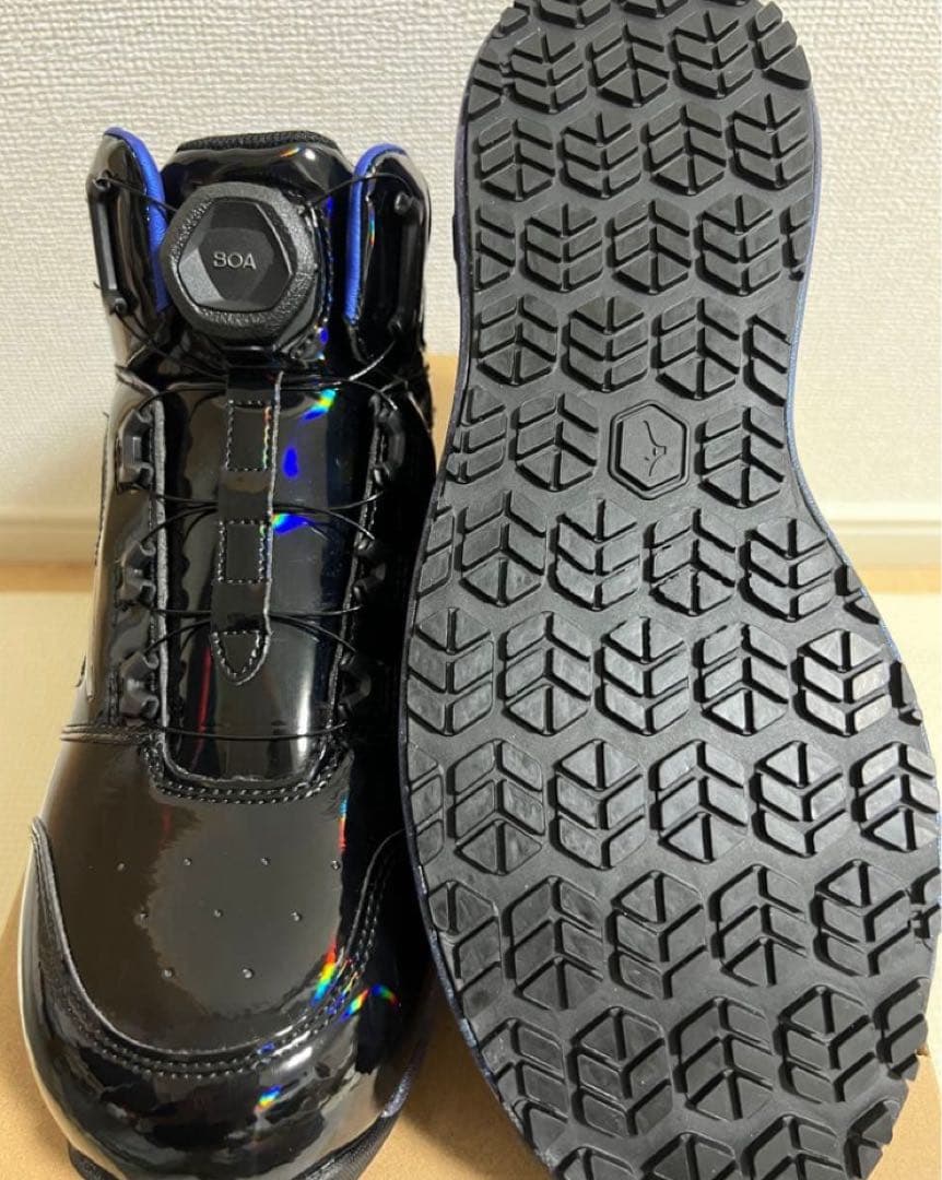 Mizuno BOAシステム安全靴 ブラック 27.5