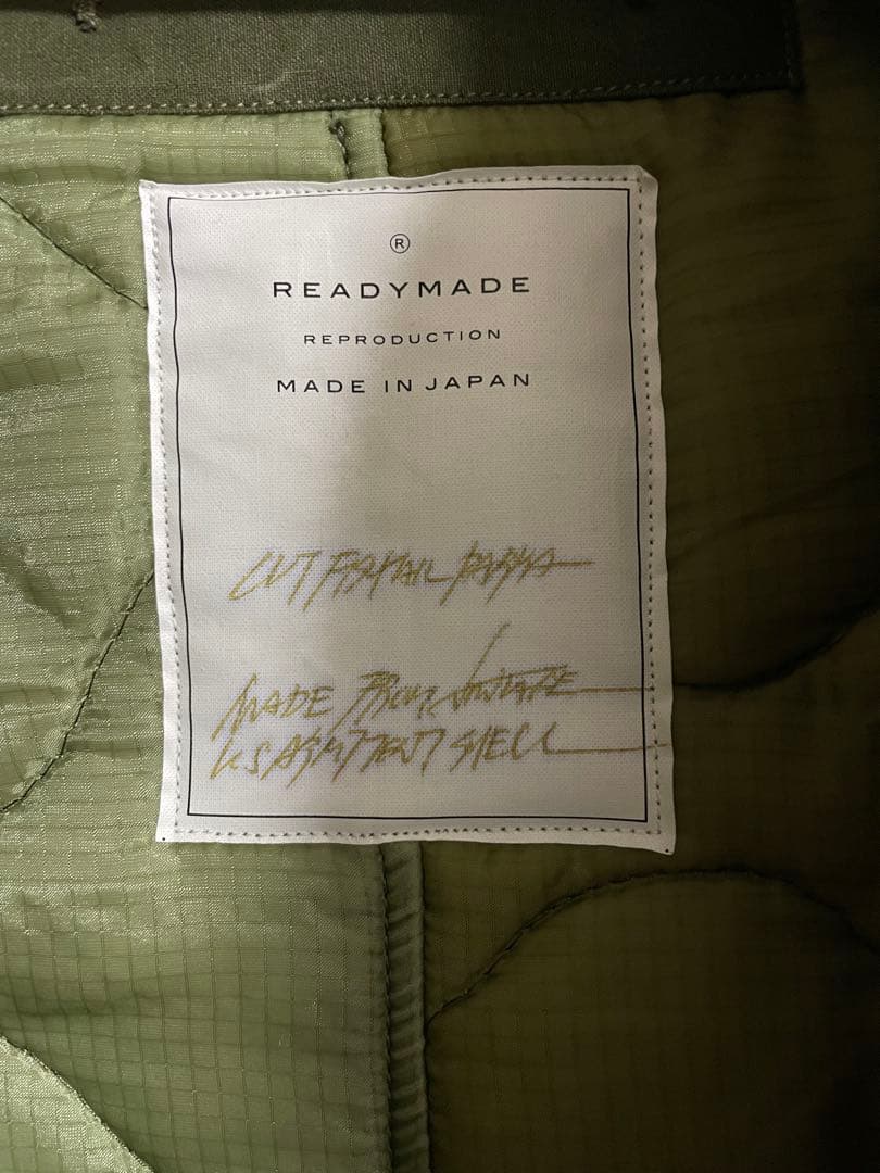 READY MADE レディメイド CUT FISHTAIL PARKA