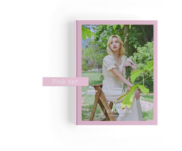 新品 Yes, I am Mina Pink ver TWICE ミナ　写真集