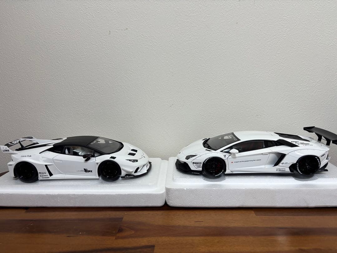 ☆AUTO art☆ランボルギーニ LB−WORKS 1/18 2台セット＋α