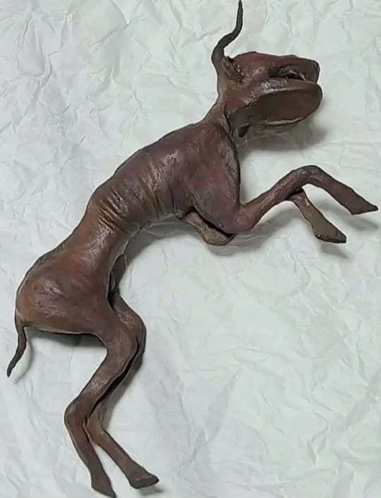 一点物「妖獣鬼鹿」のミイラ標本