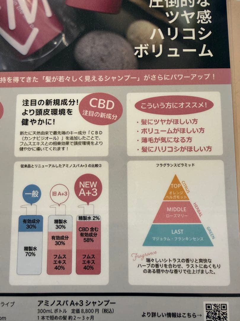 フルビオジャパン 新品未開封　aminospa A＋3　詰め替え　600 ml