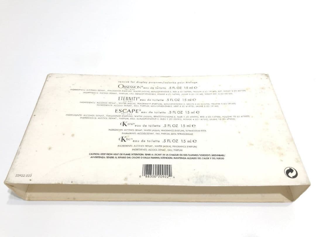 香水カルバンクライン15mlシーケービー エタニティ オブセッション エスケープ
