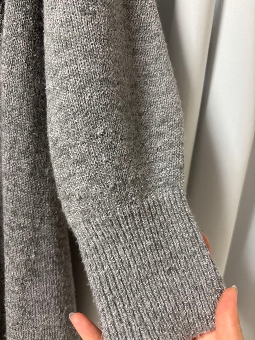 グレースコンチネンタル　ケミカルレースニットワンピース