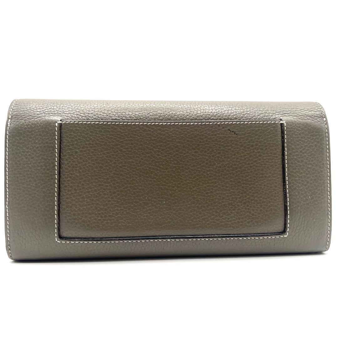 美品✨️CELINE ラージフラップマルチファンクション バイカラー 長財布