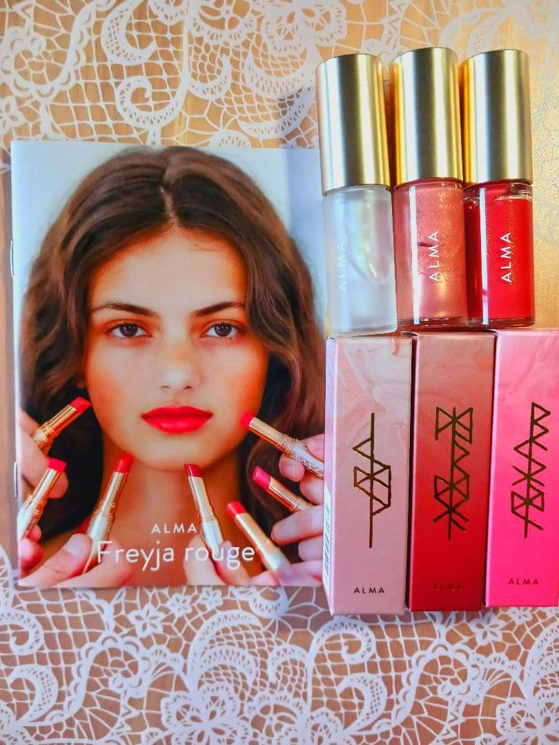 ALMA Freyja Rouge リップグロス 3本セット　マリアオラクル