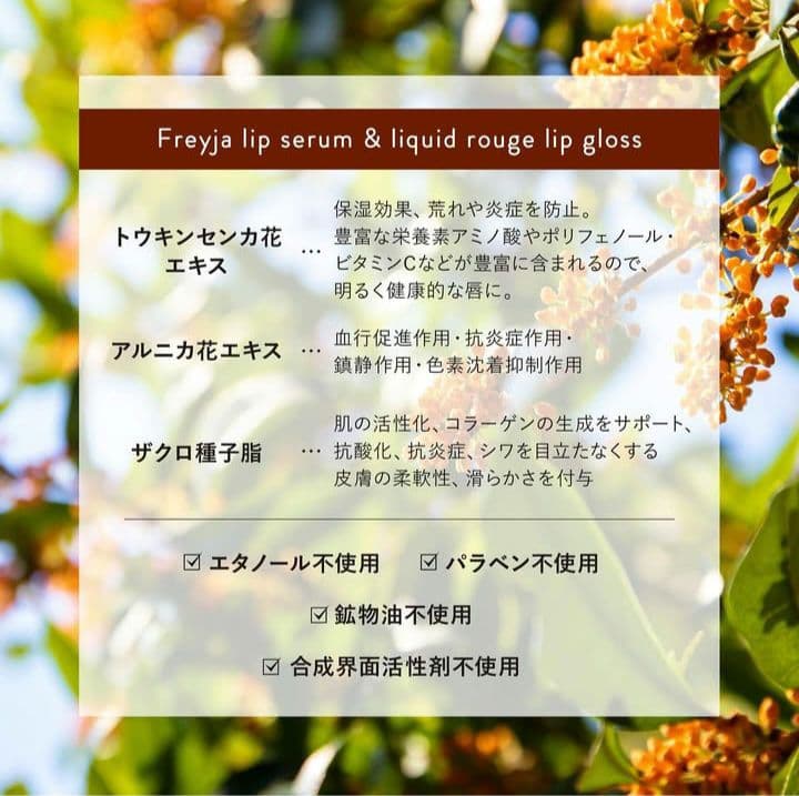 ALMA Freyja Rouge リップグロス 3本セット　マリアオラクル