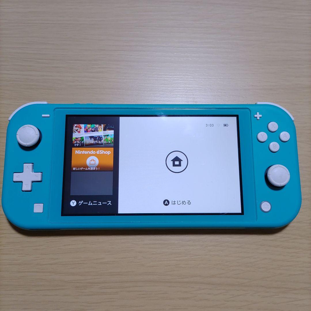 Nintendo Switch Lite ターコイズ ゲームソフト3本