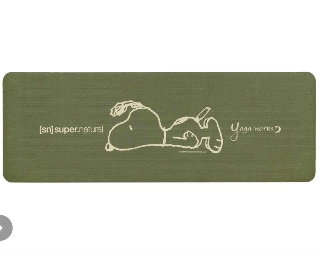 ピーナッツコラボ3 ヨガマット6mm ヨガワークス