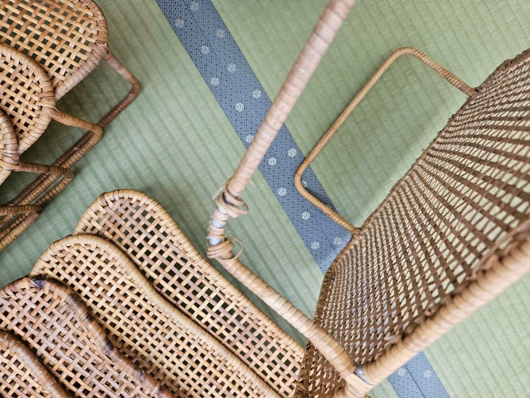 正座椅子　籐　20個