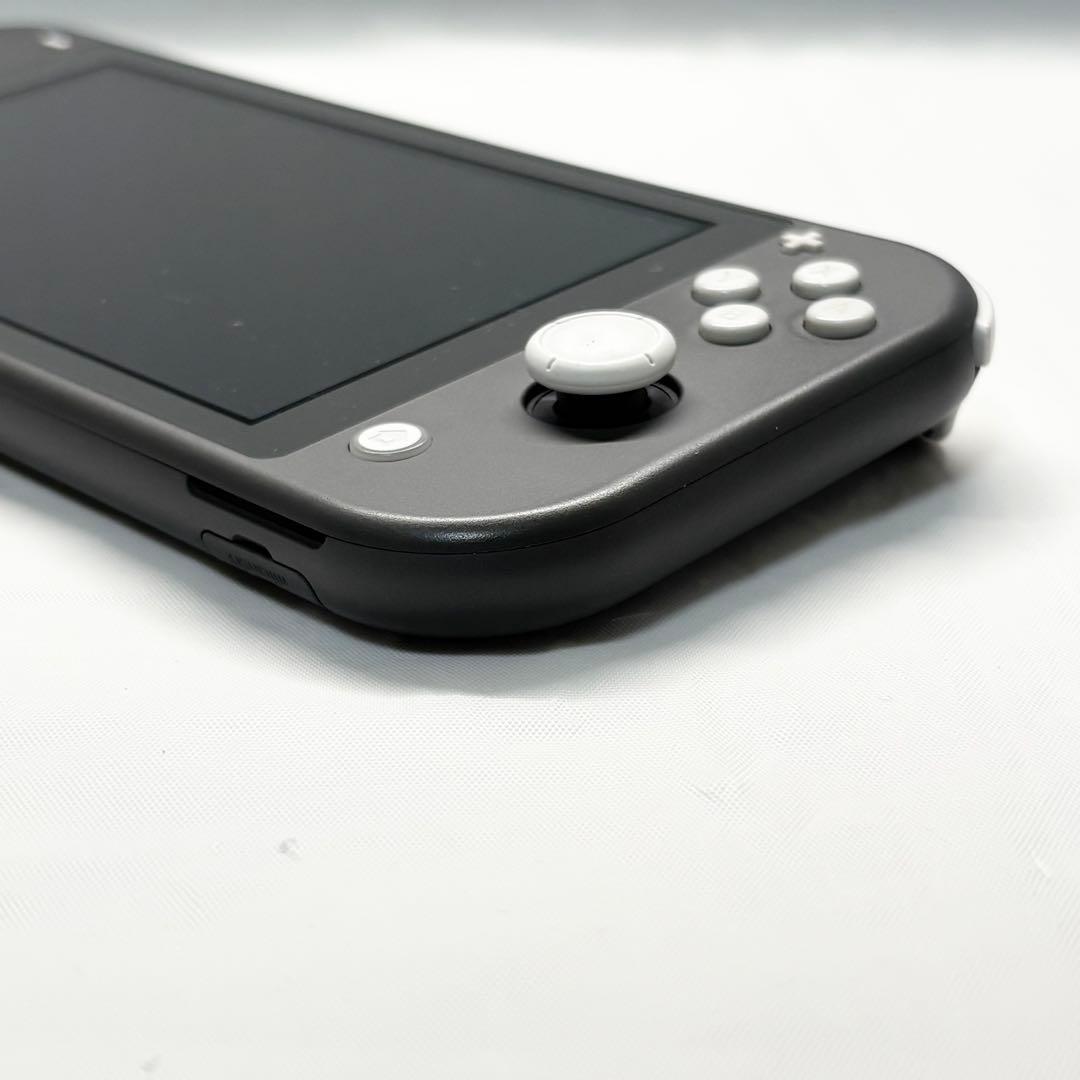 【良品☆】任天堂 Switch Lite グレー 本体 純正充電器 動作確認済み